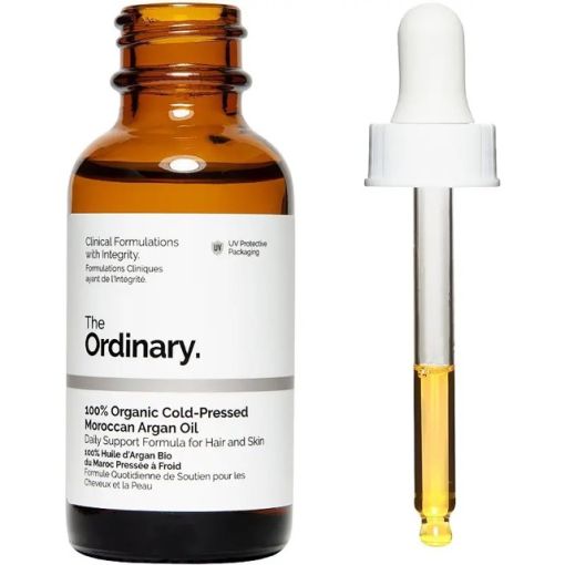 ORDINARY-100% Organic Cold-Pressed Moroccan Argan Oil - 30ml
