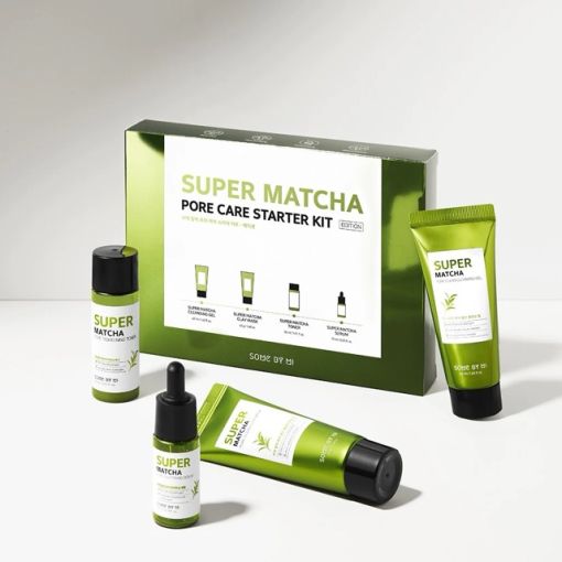 SOME BY MI SUPER MATCHA PORE CARE STARTER KIT (4components)