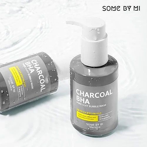 SOME BY MI CHARCOAL BHA PORE CLAY BUBBLE MASK 120g