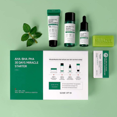 Some By Mi. Aha -Bha-Pha 30 Days Miracle Starter Kit  (4components)